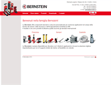 Tablet Screenshot of bernstein.it